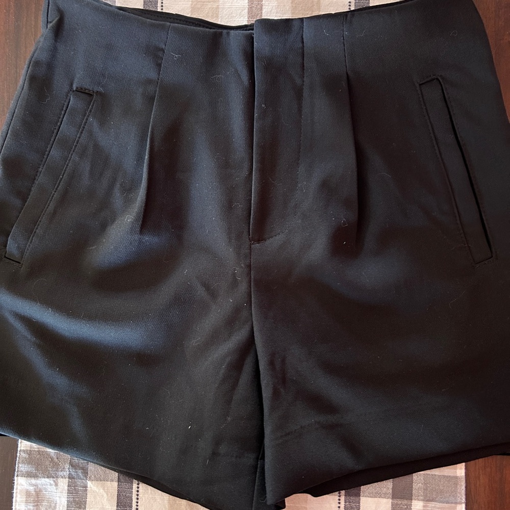 a new day Women's High Waisted Black Shorts